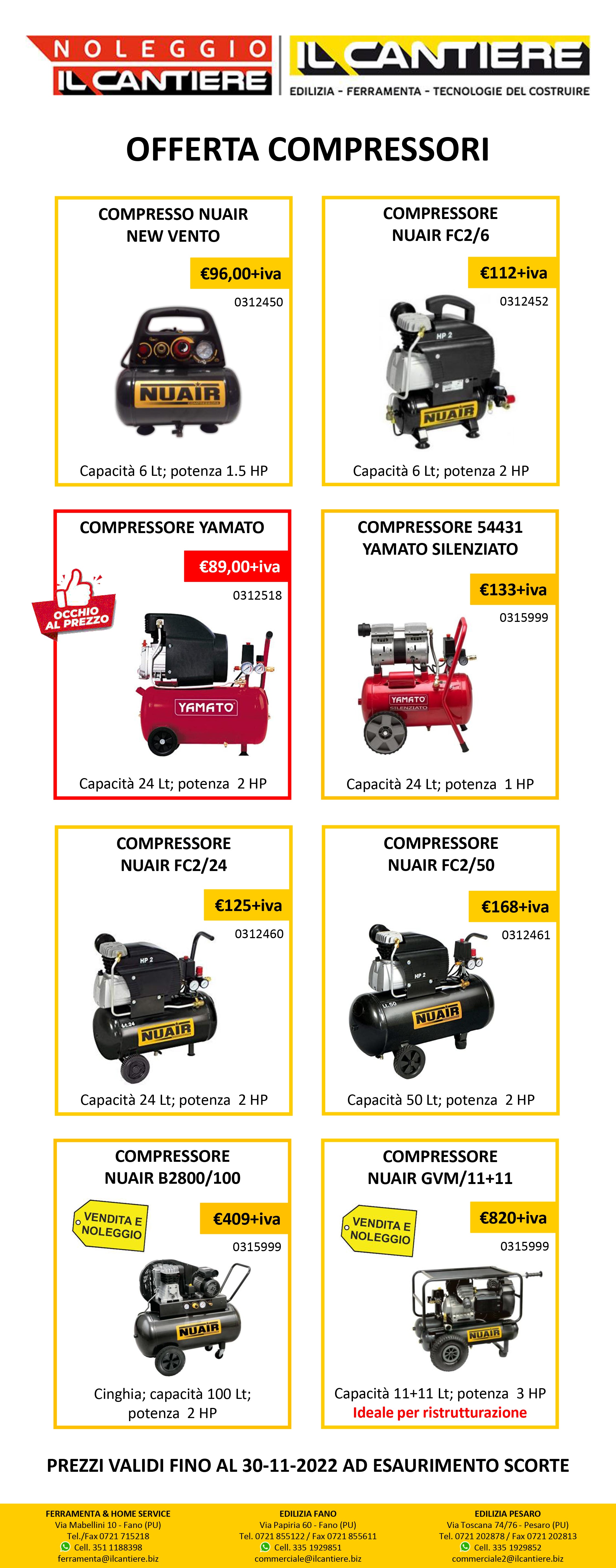 Promo Compressori