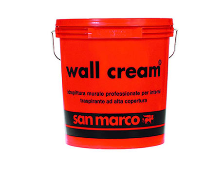 WALL CREAM BIANCO LT 14 idropittura traspirante coprente SAN MARCO