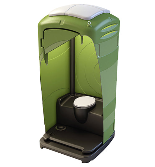 BAGNO CHIMICO MILANO con wc, lavabo e serbatoio acqua colore blu ROTOTEC